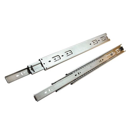 Standalone 75 lbs, 12 in. Full Extension Stainless Steel Drawer Slides ST1075384